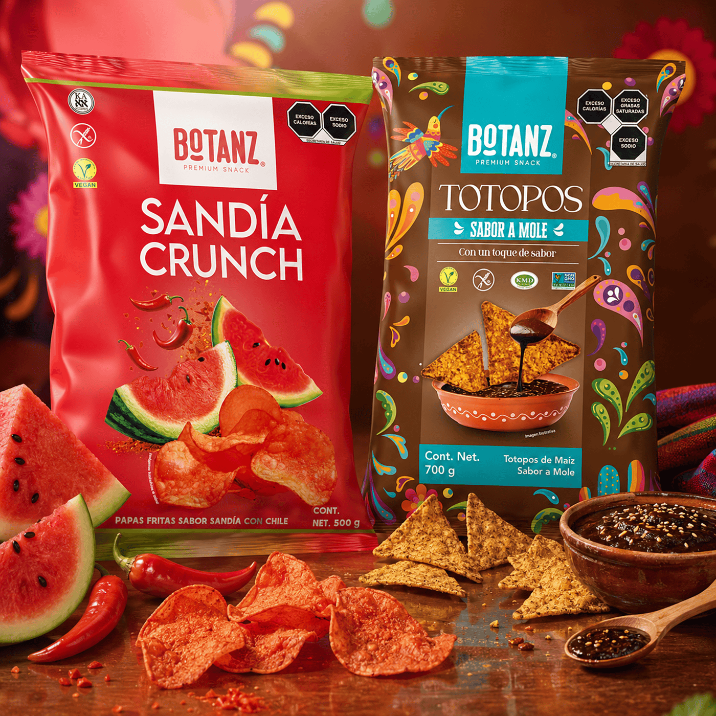Botanz Sandía-Mole