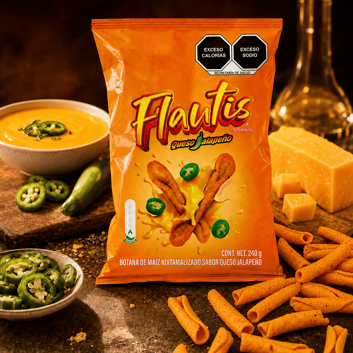 Flautis Queso
